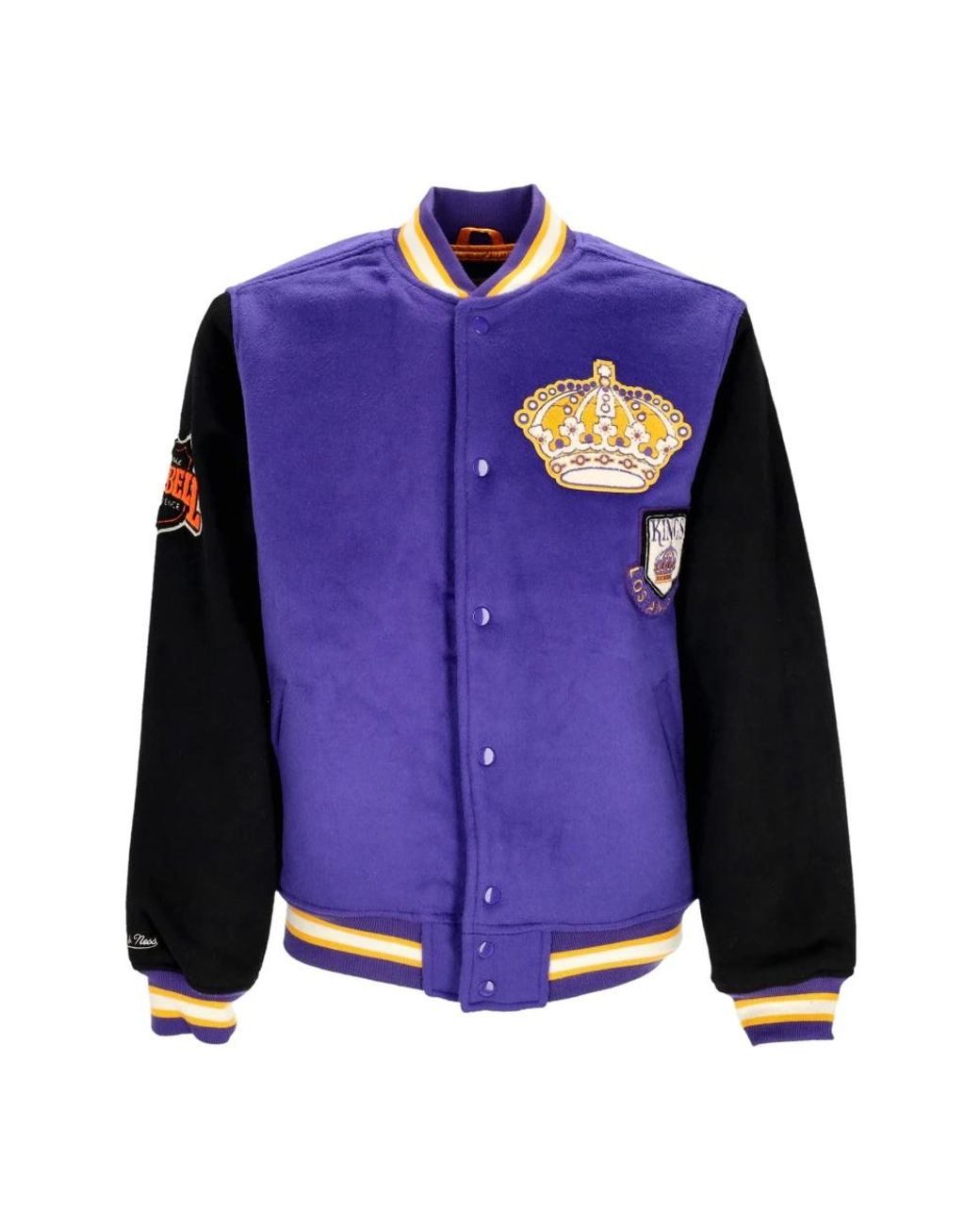 Mitchell & Ness Blue Bomber Jackets for men
