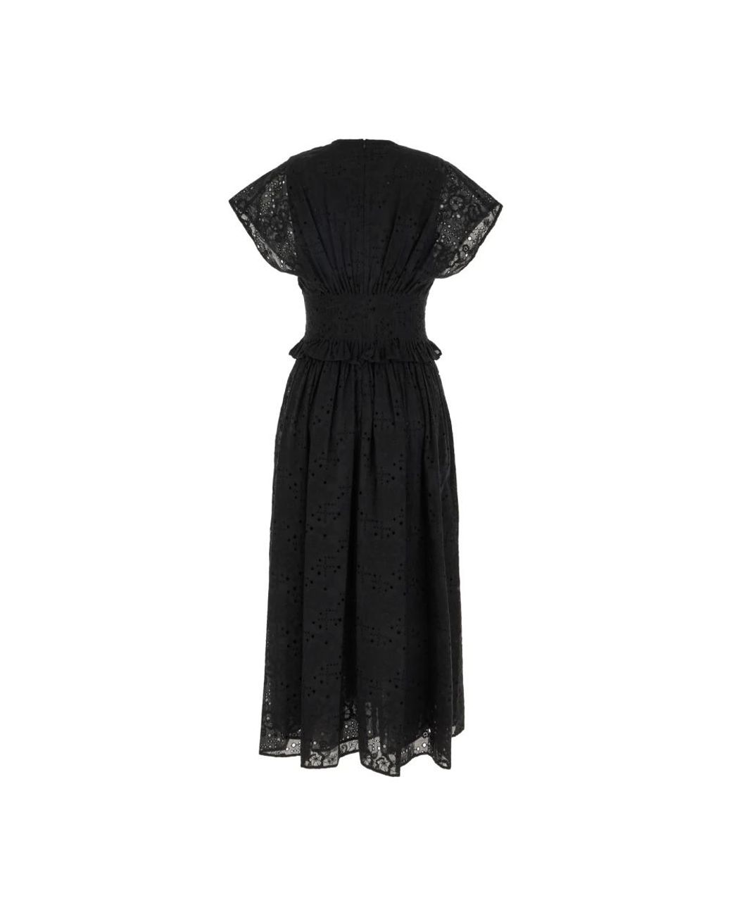 Tory Burch Black Midi Dresses