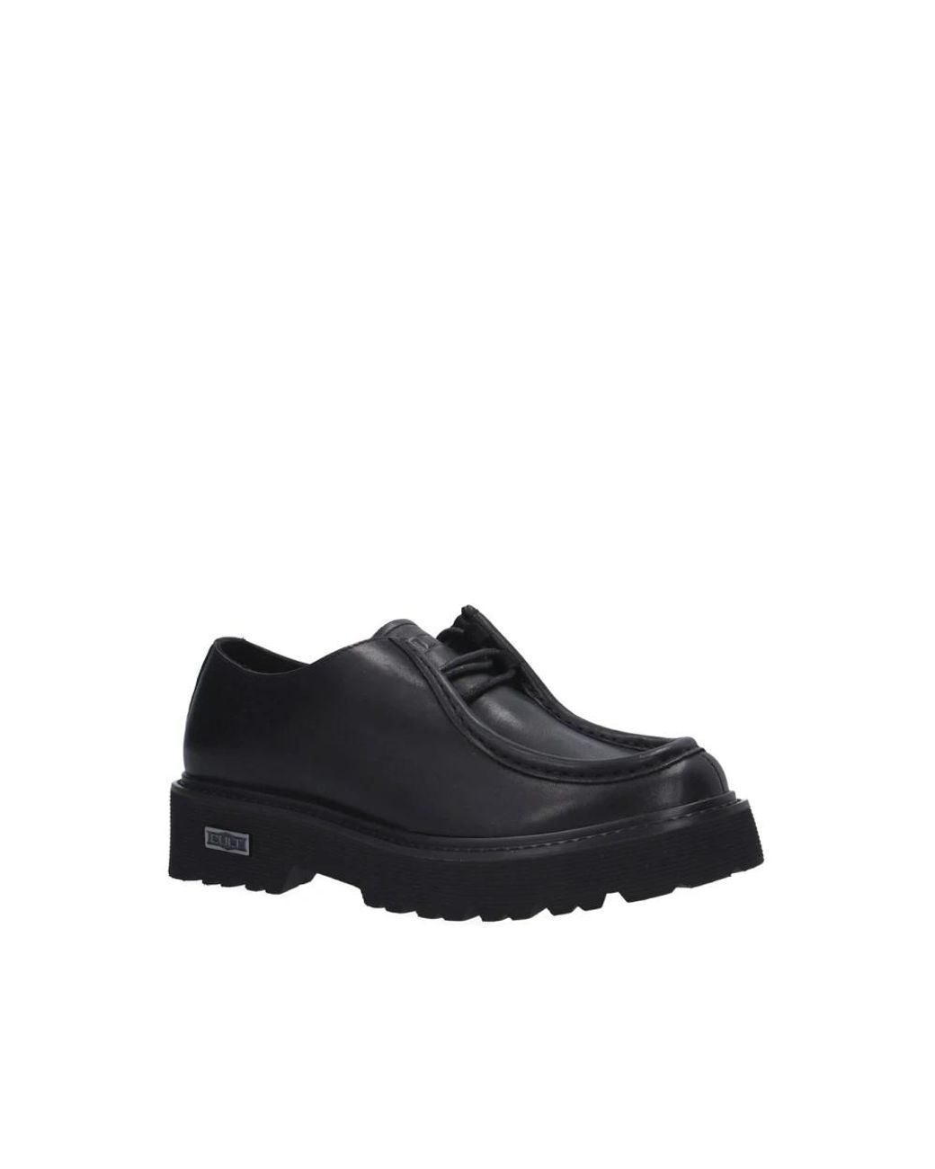 Cult Black Lace-Up Boots for men