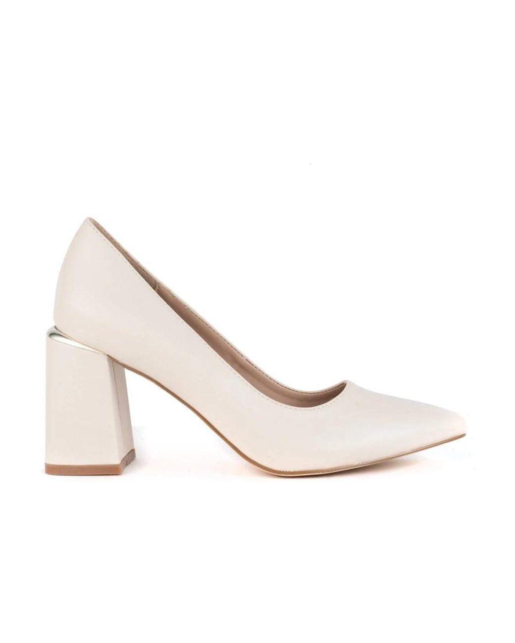 Stella York White Pumps