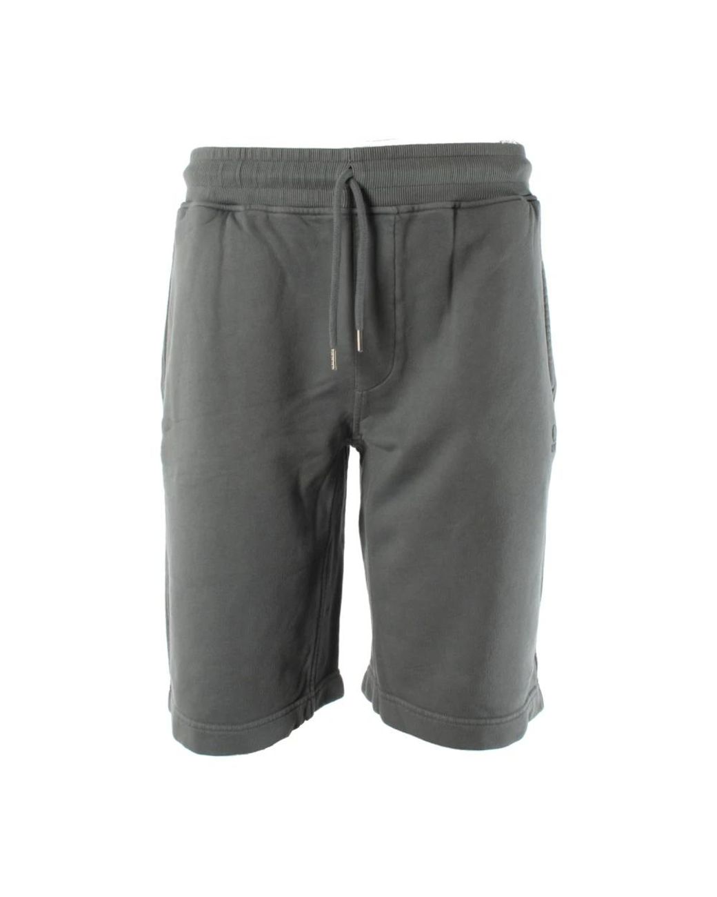 C P Company Gray Casual Shorts for men