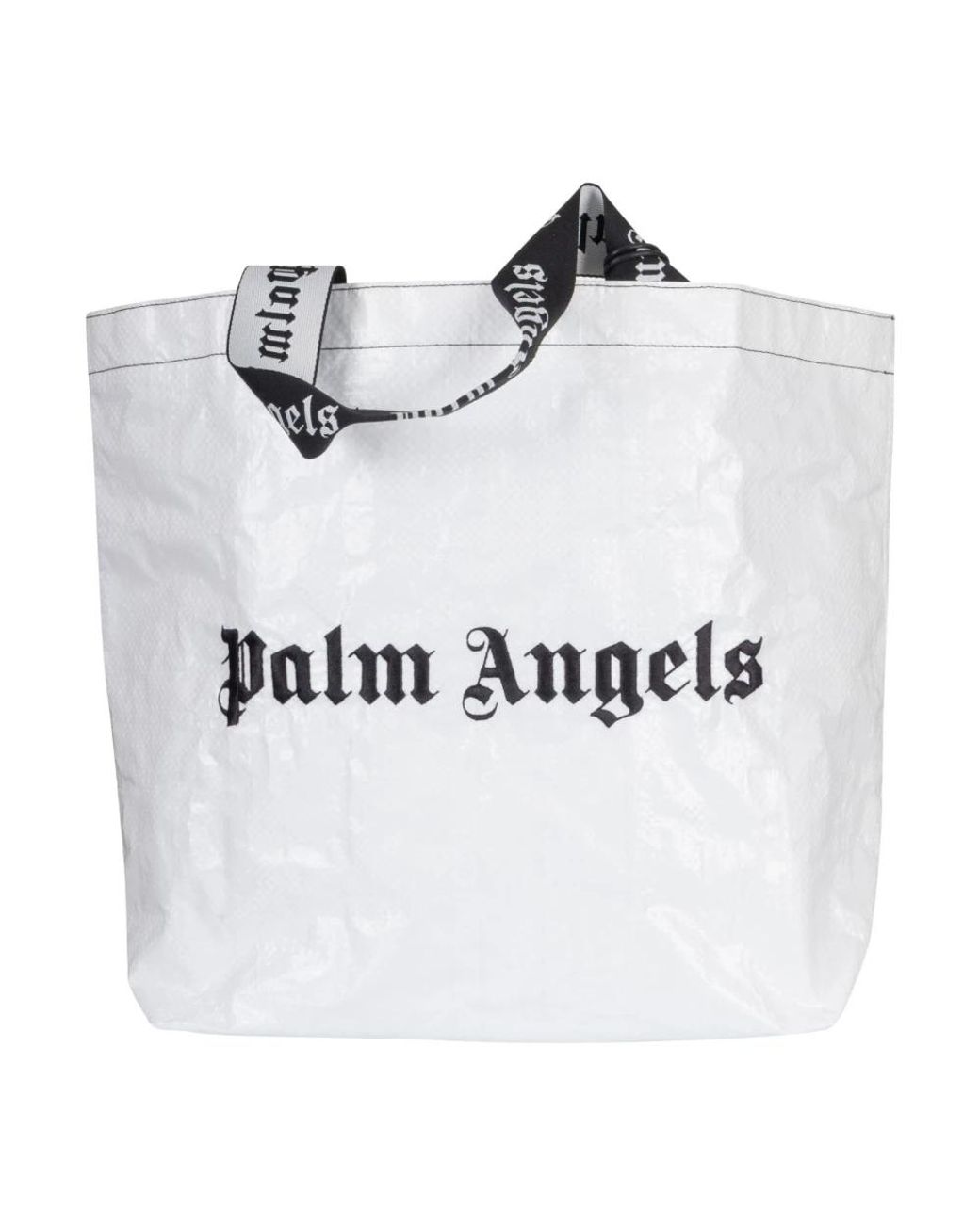 Palm Angels White Shopping Bags for men