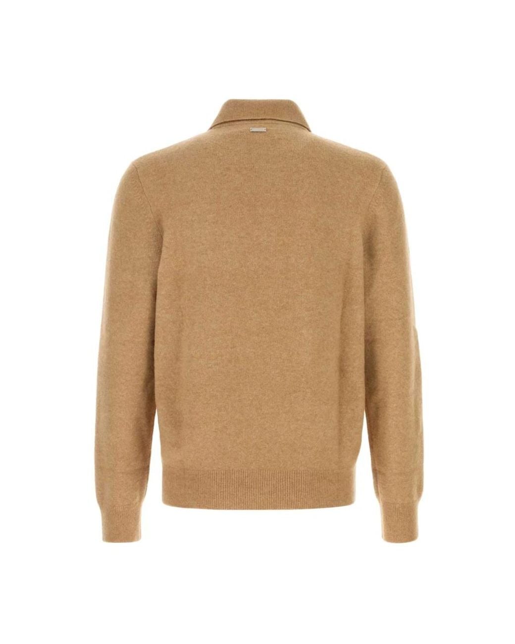 Ferragamo Natural Round-Neck Knitwear for men