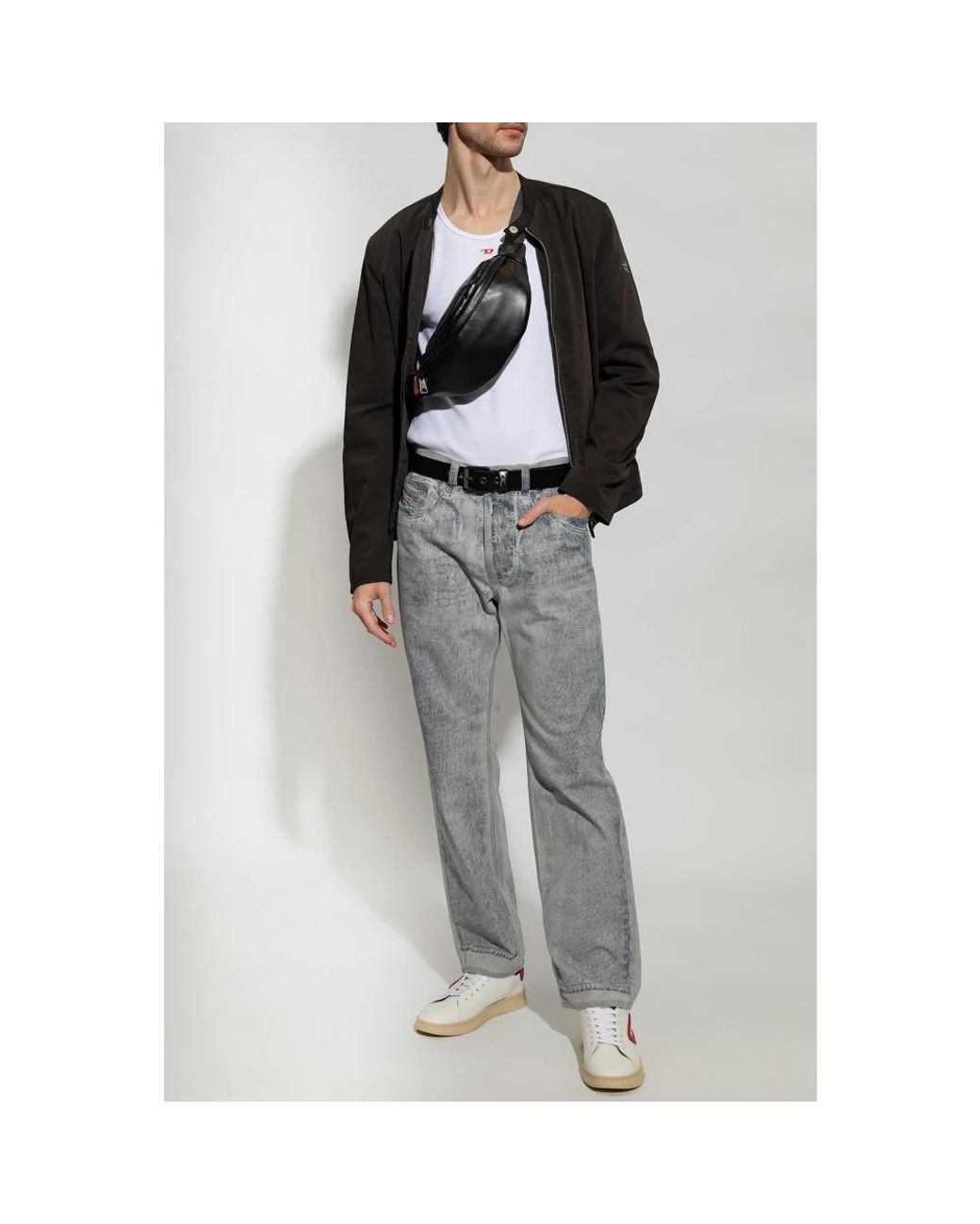 DIESEL T-Lifty-D Tanktop in het White voor heren