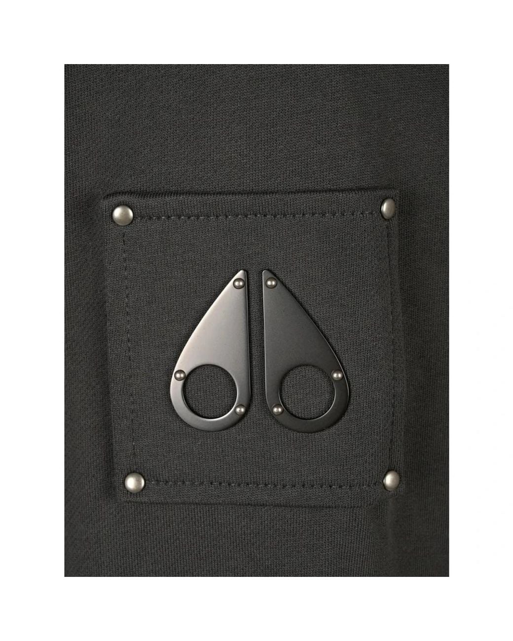 Zip-Throughs Moose Knuckles de hombre de color Black