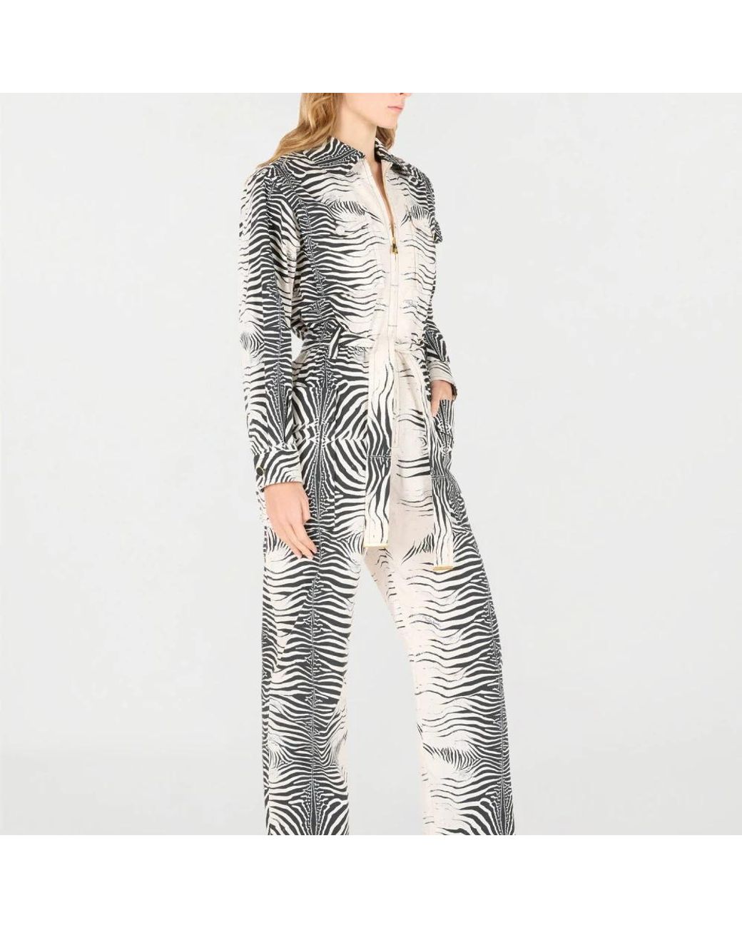 Roberto Cavalli Gray Jumpsuits