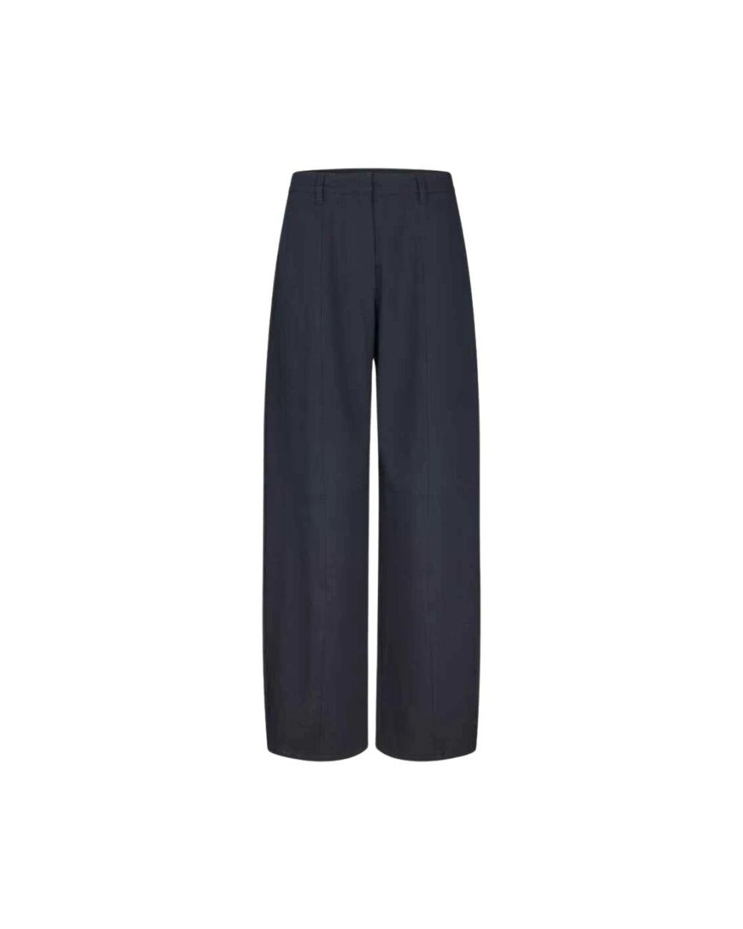 Samsøe & Samsøe Broeken ,Blauw ,Polyester Sabianca Broeken in het Blue