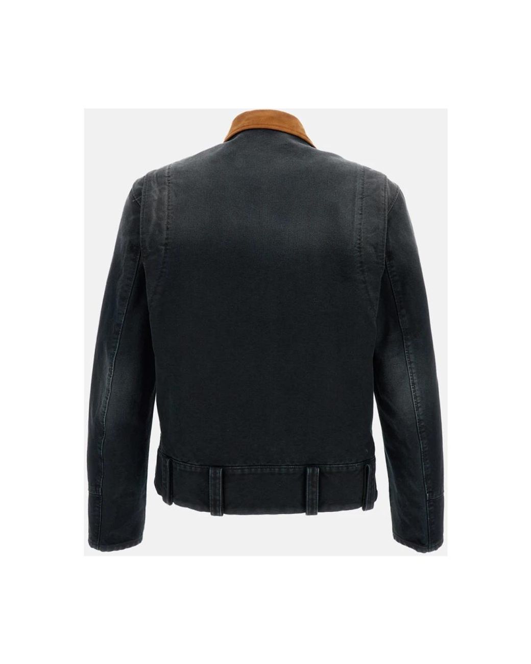 Marni Black Denim Jackets for men