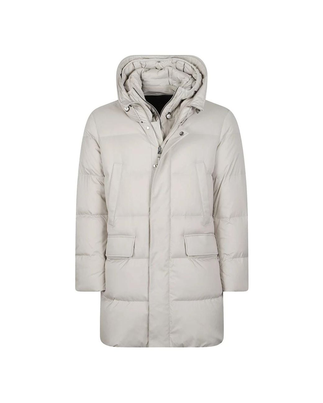 Montecore Gray Down Coats for men