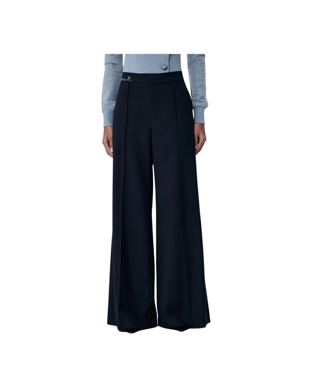 Marni Blue Wide Trousers