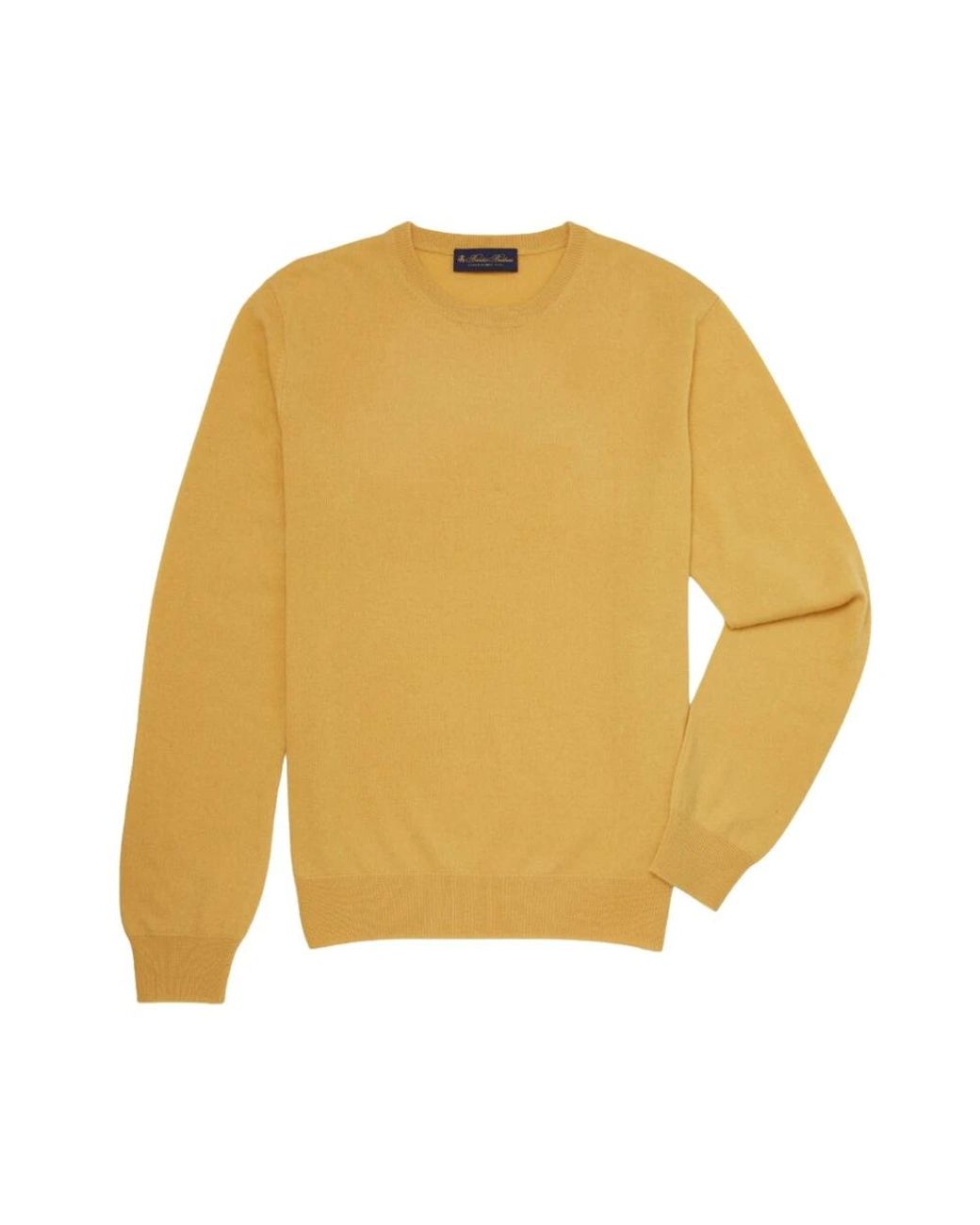 Brooks Brothers Yellow Cashmere Knitwear for men