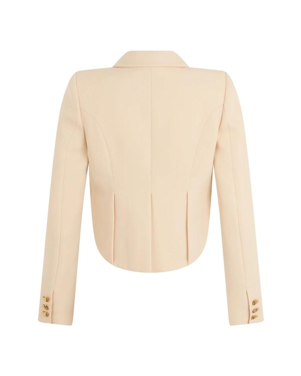 Moschino Natural Cropped Jacket