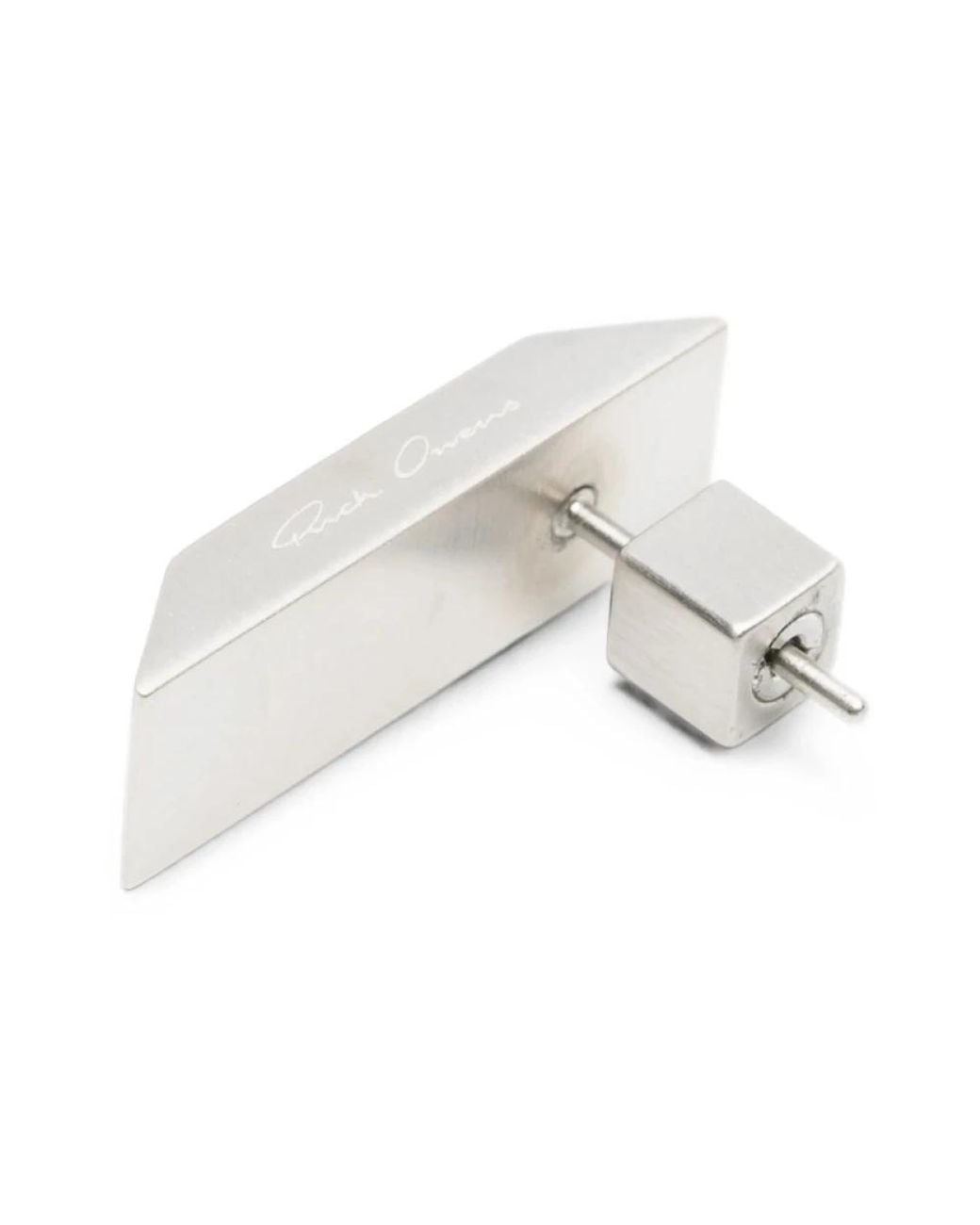 Rick Owens White Earrings for men