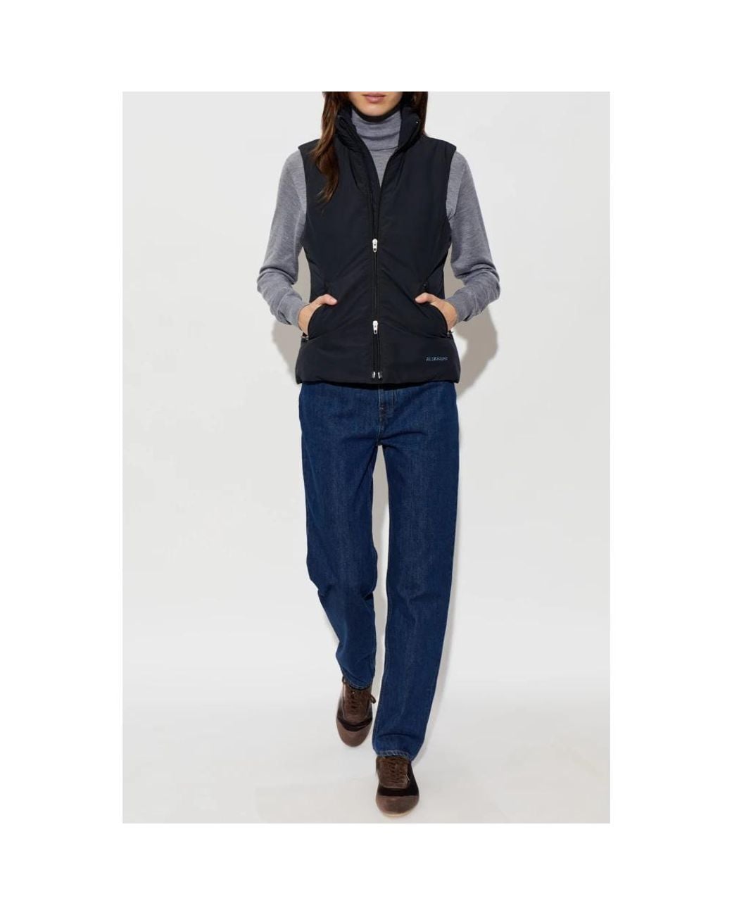 Vests Jil Sander de color Blue