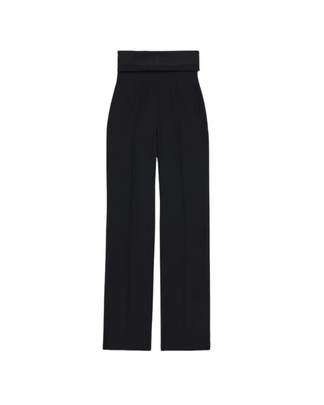 McQueen Black Wide Trousers