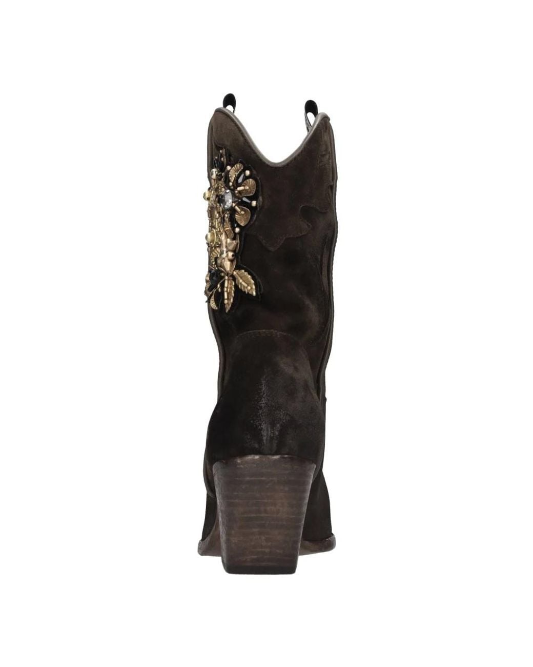 Elena Iachi Black Cowboy & Biker Boots