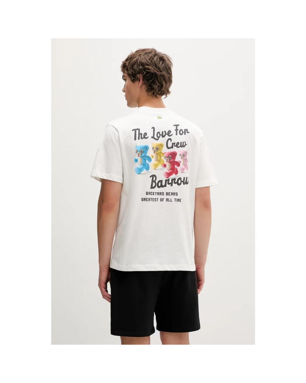 Barrow Bear Multi Love Retro in het White voor heren