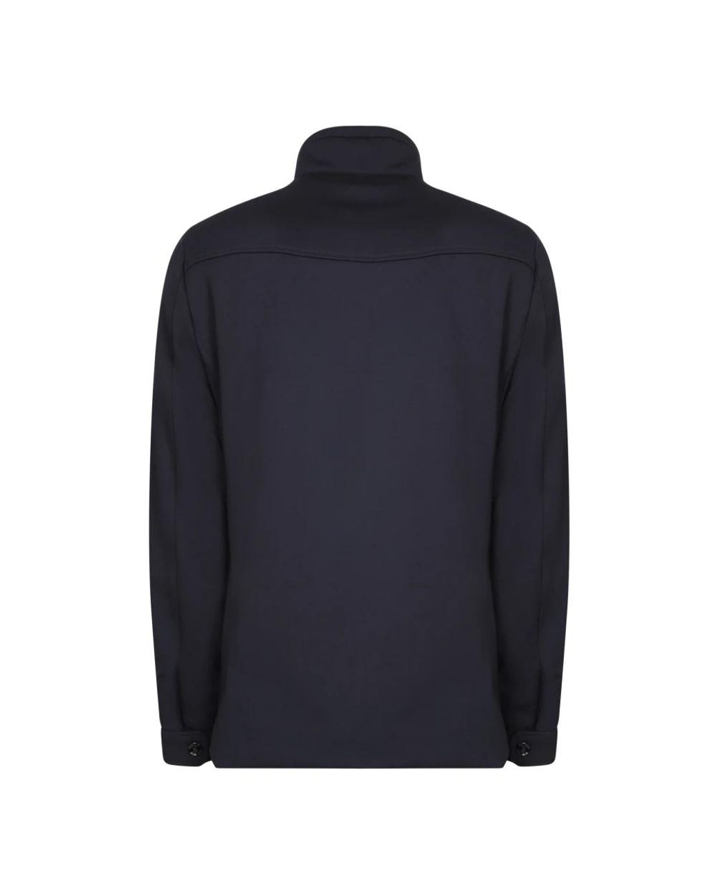 Moorer Blue Double-Breasted Coats for men