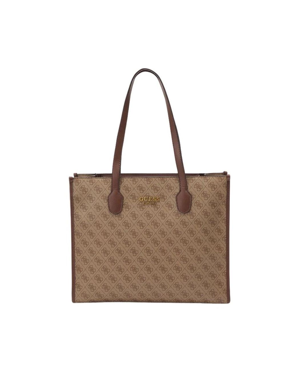 Guess Brown Shopping Bags