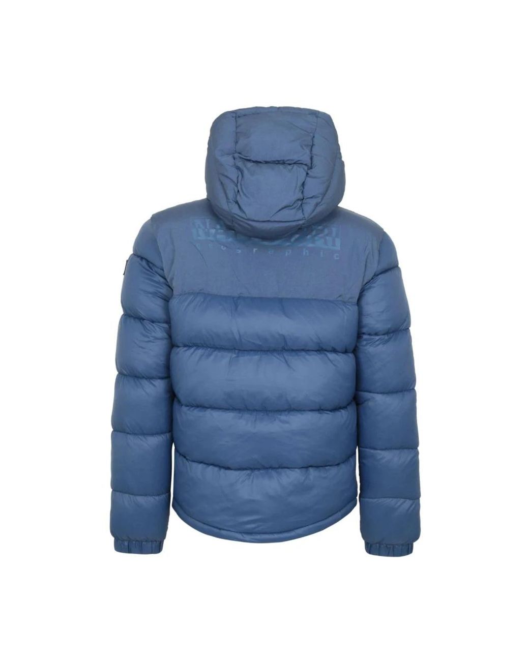 Napapijri Blue Winter Jackets for men
