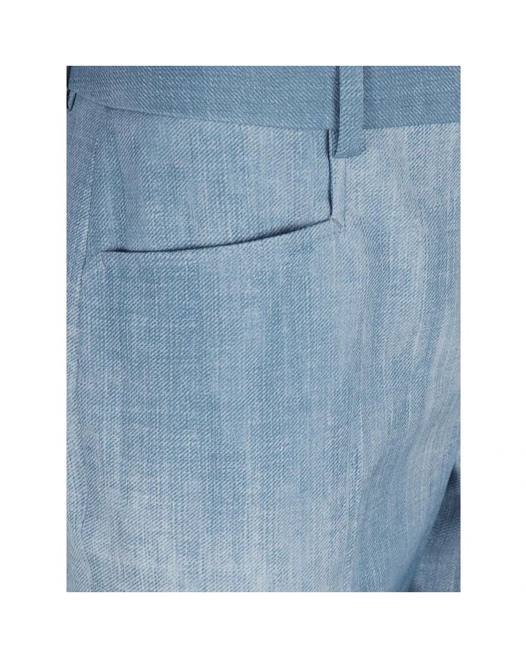 Ermanno Scervino Jeans ,Blauw ,Elegante Broek Voor Vrouwen in het Blue