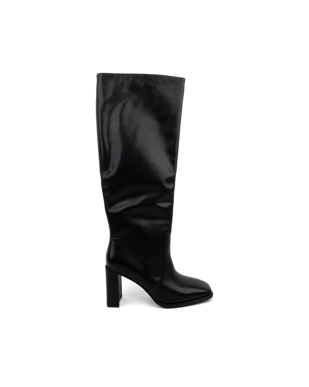 ADRIANNA FERETTI Black Heeled Boots