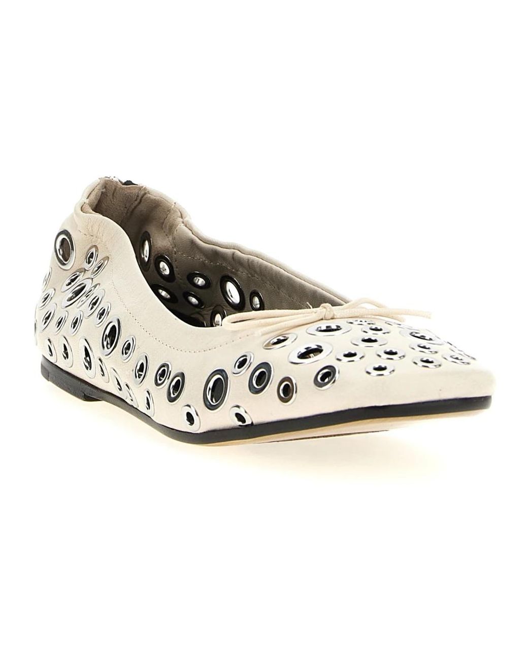 Golden Goose Deluxe Brand White Ballerina Shoes