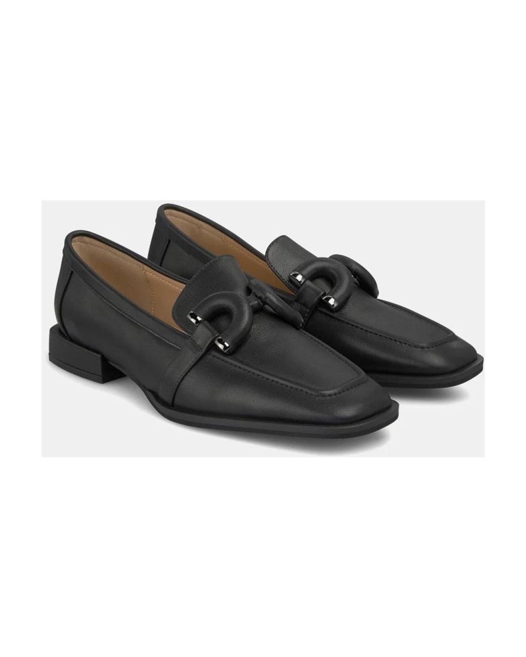 Alma En Pena. Black Loafers