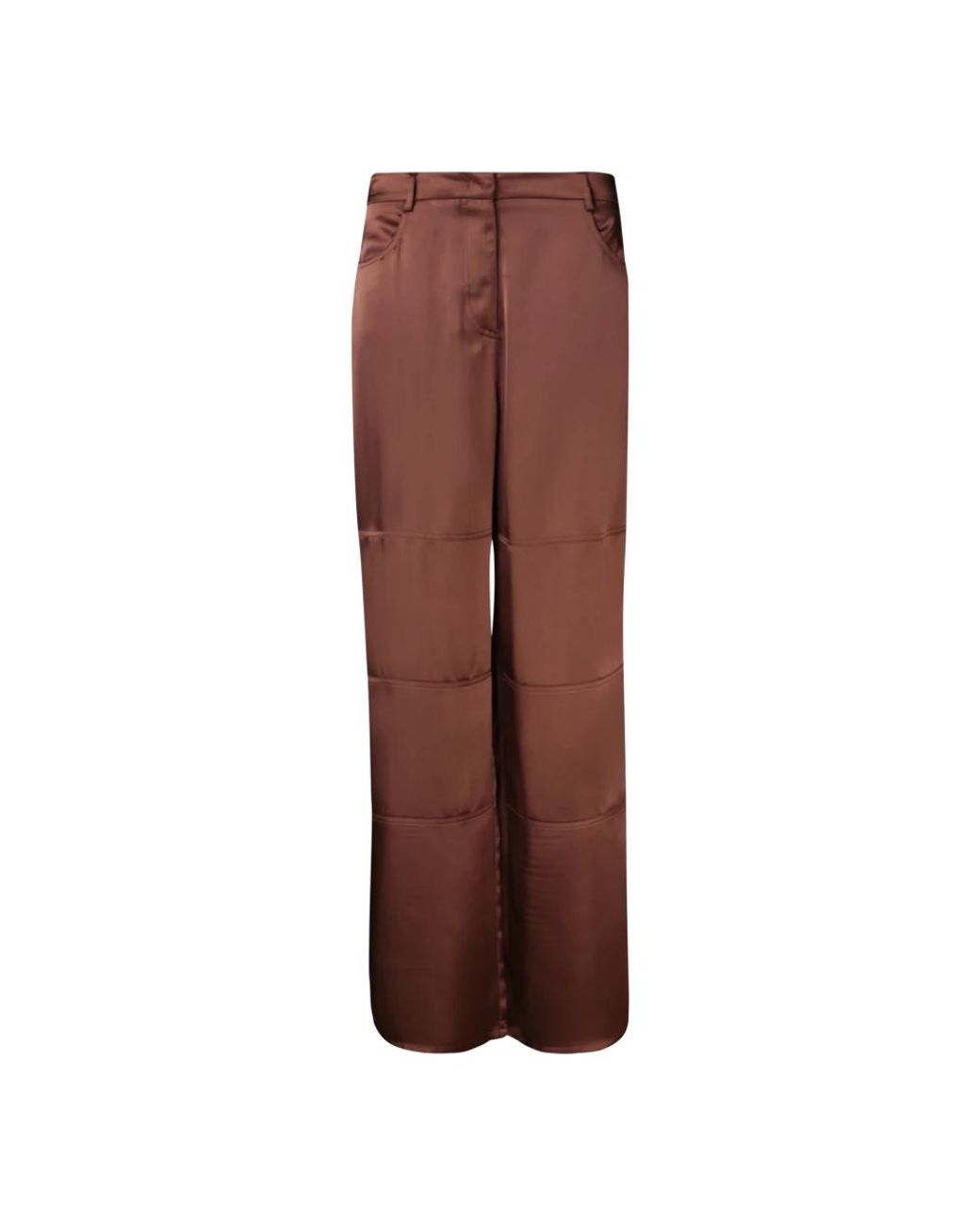 Blanca Vita Brown Wide Trousers