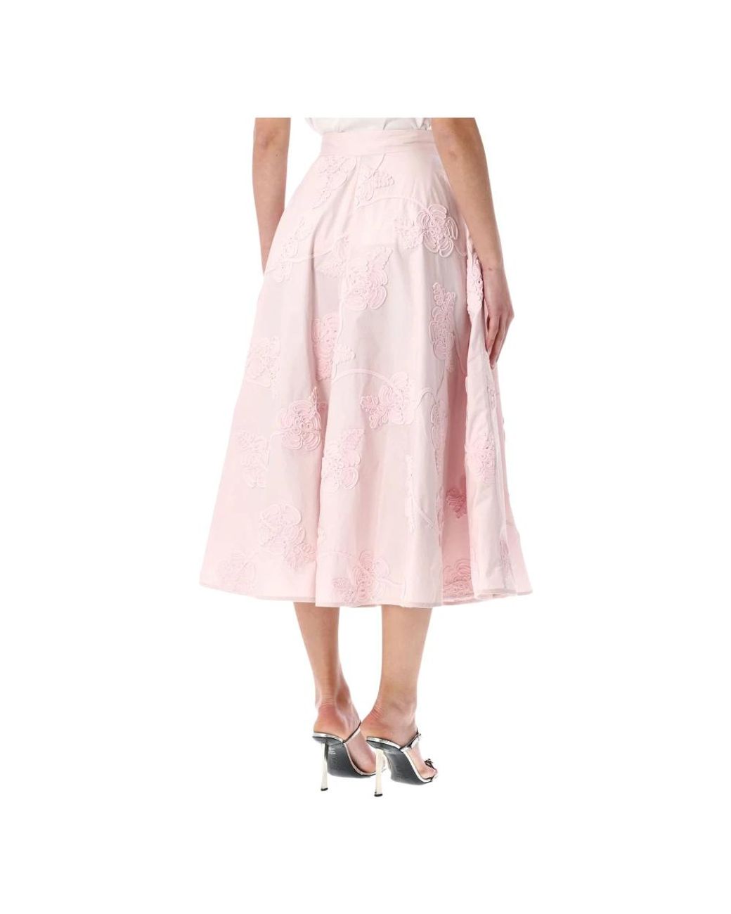 ROTATE BIRGER CHRISTENSEN Pink Midi Skirts