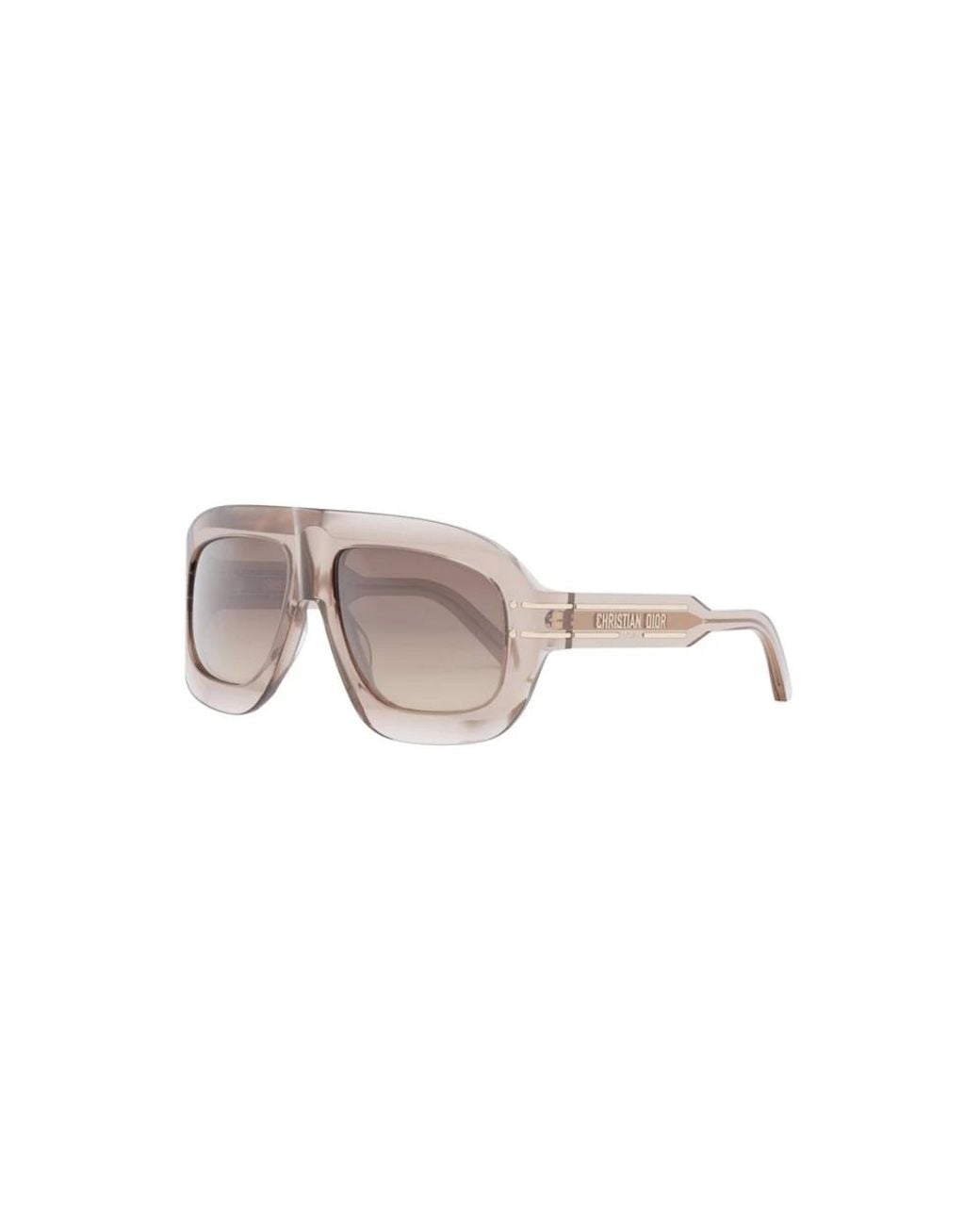 Dior White M1U Sonnenbrille