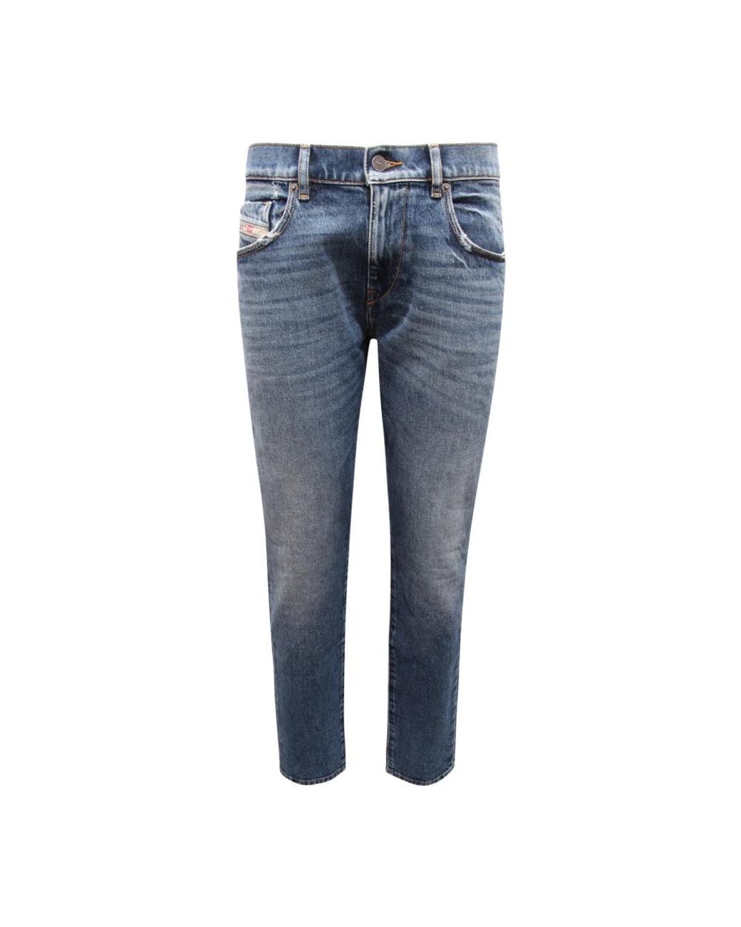 DIESEL Blue Slim Fit Jeans for men