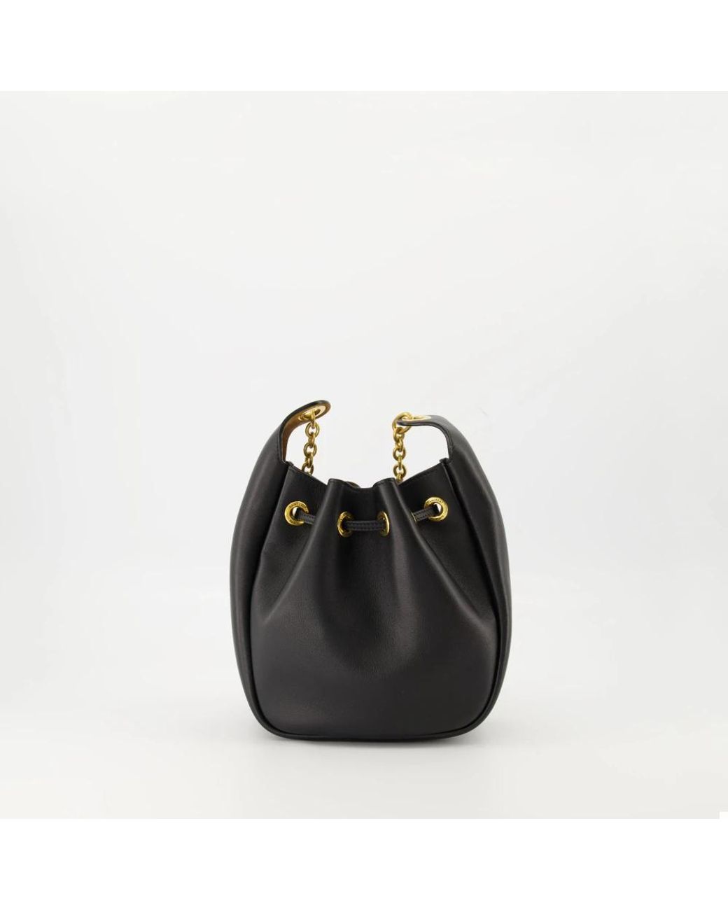 Saint Laurent Black Bucket Bags