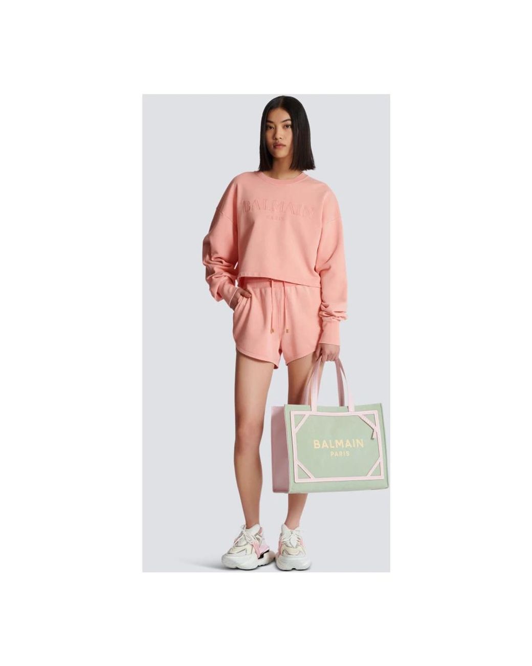 Sweatshirts Balmain de color Pink