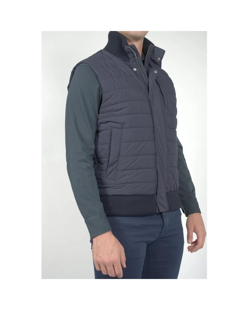 Vests Herno de hombre de color Blue