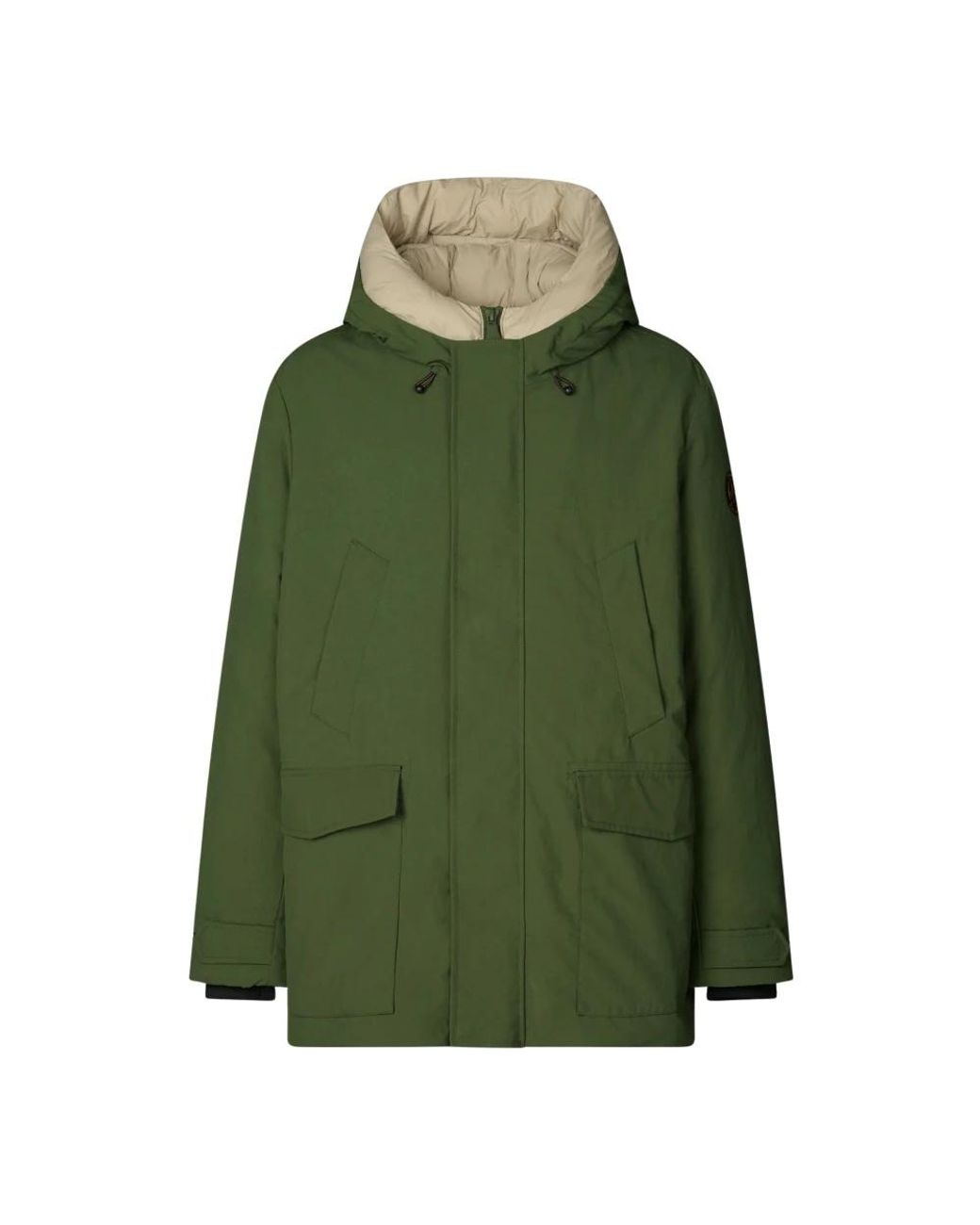 Save The Duck Green Parkas for men