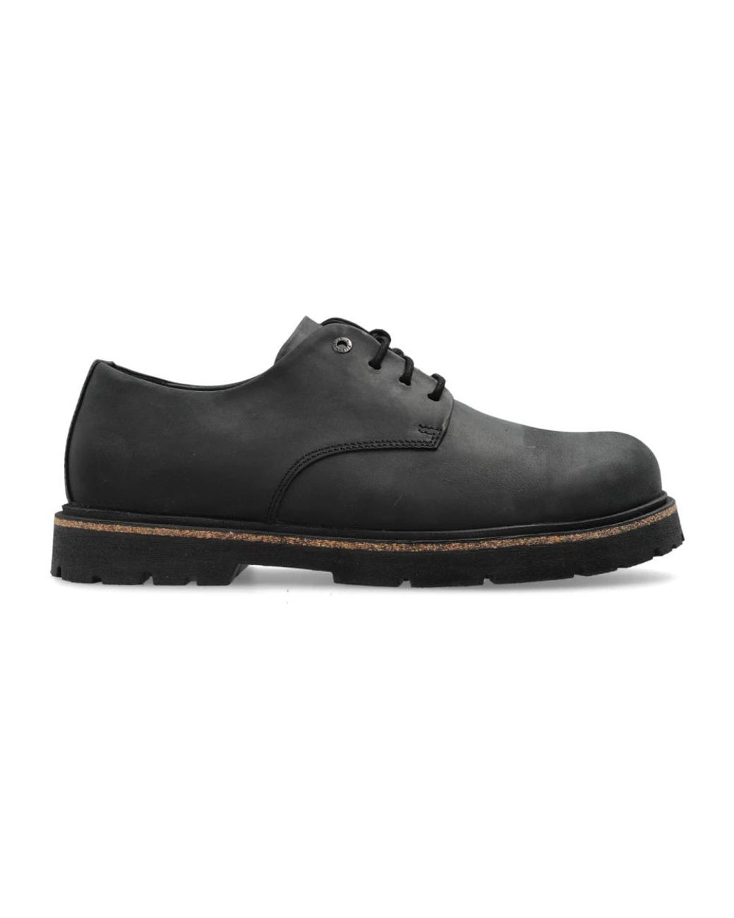 Birkenstock Black Laced Shoes for men