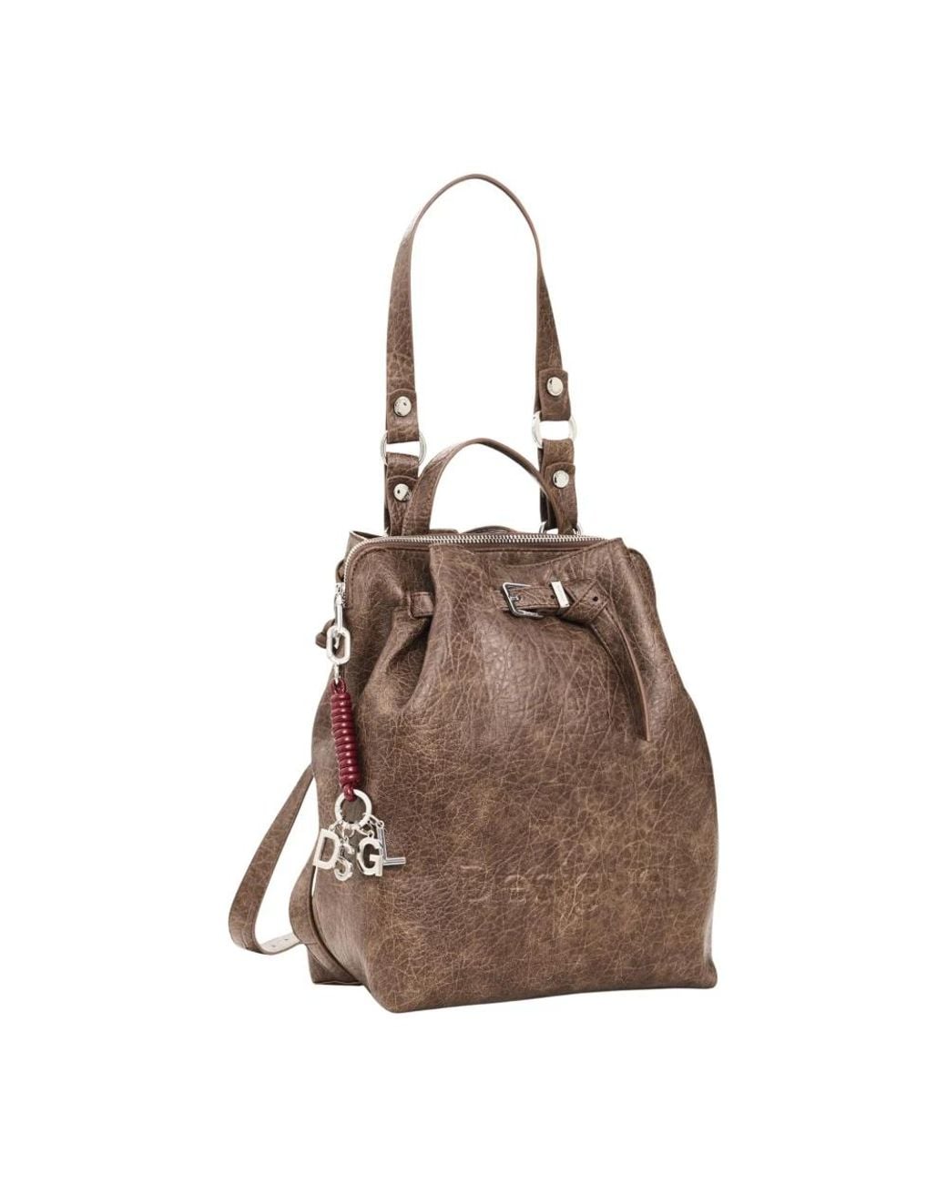 Desigual Brown Backpacks