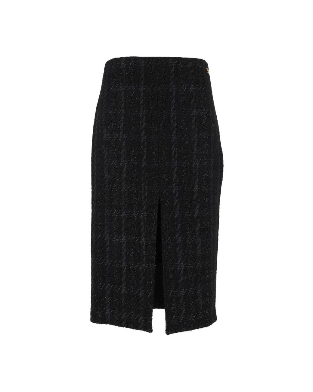 Elisabetta Franchi Black Midi Skirts