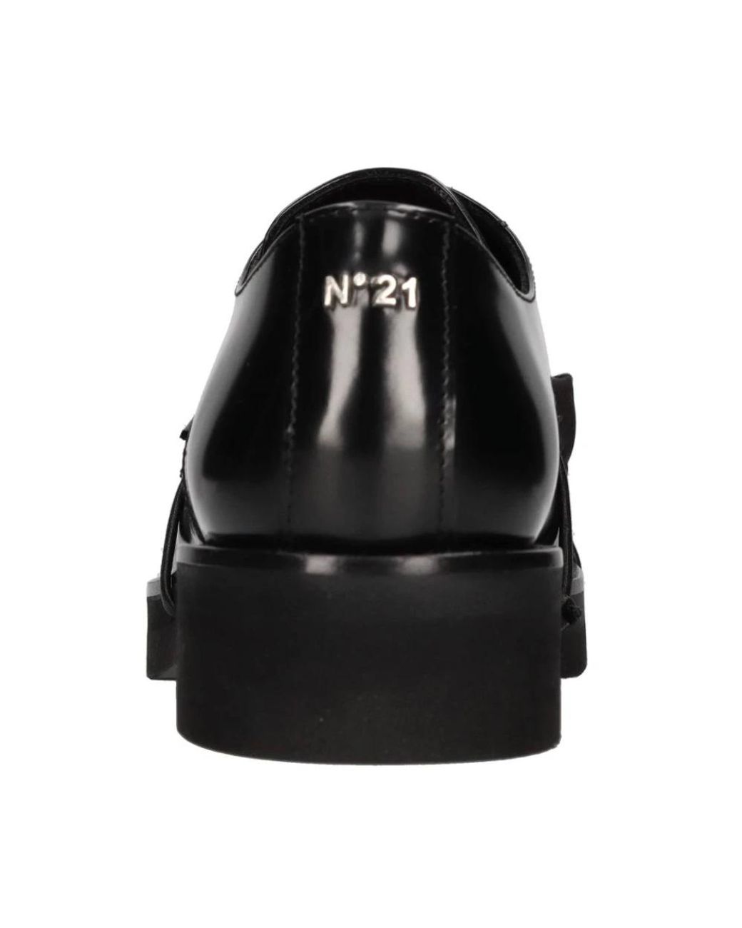 N°21 Black Flat Shoes