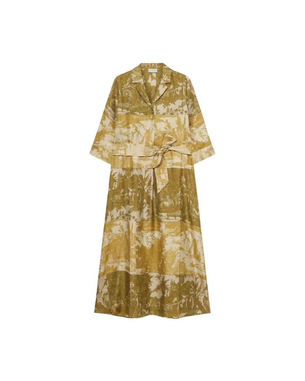 Pierre Louis Mascia Yellow Shirt Dresses