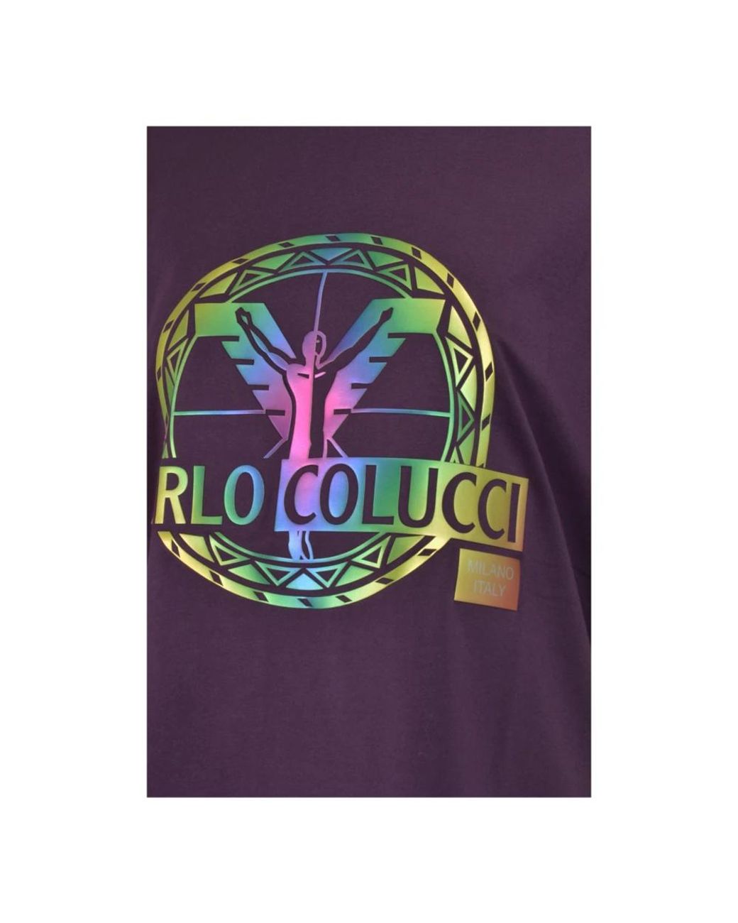 carlo colucci Purple T-Shirts for men