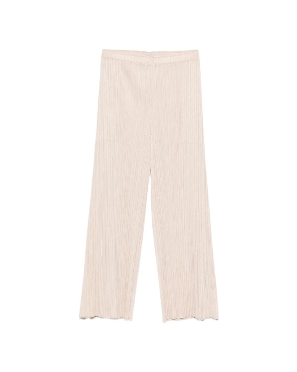 Issey Miyake Natural Wide Trousers