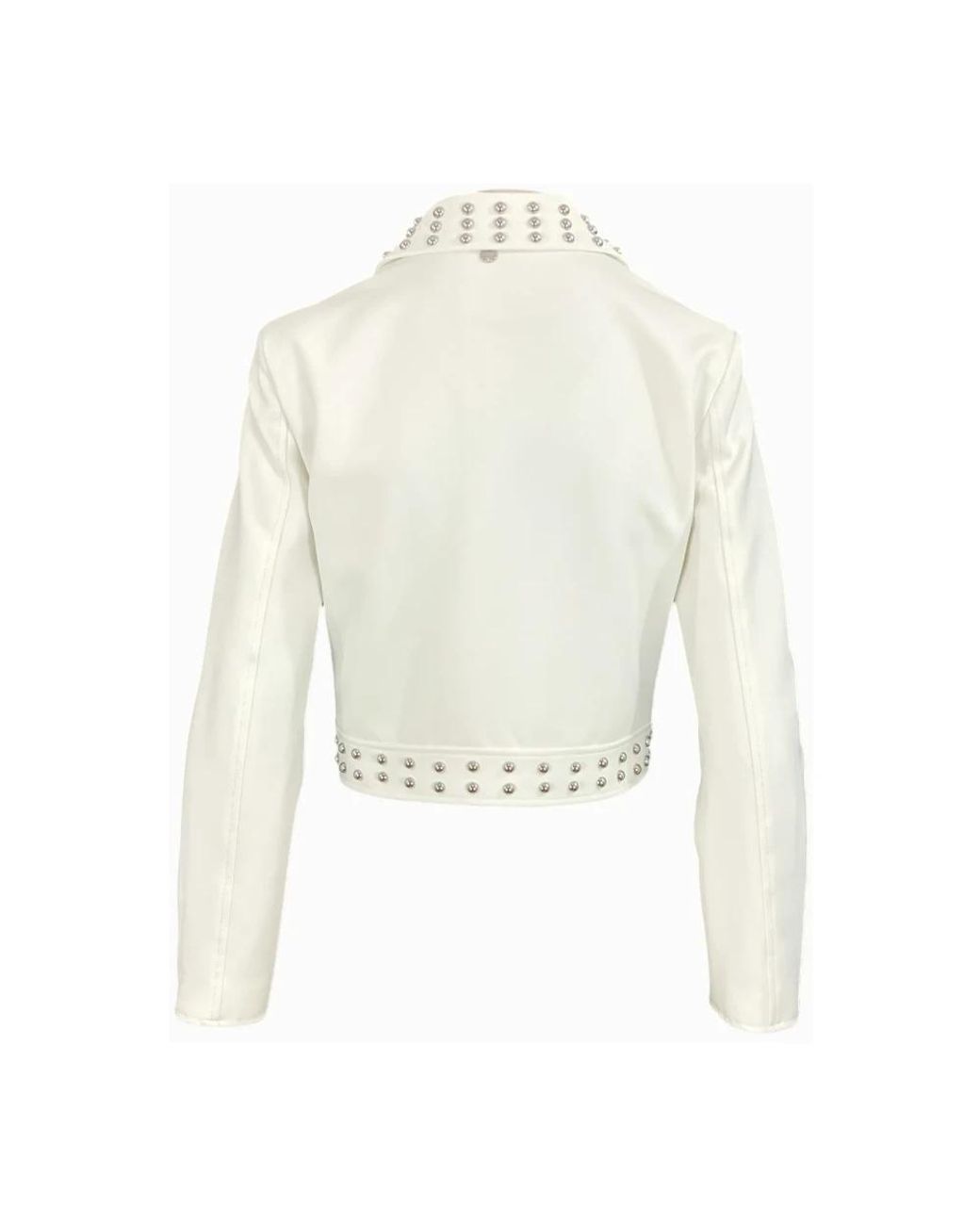Liu Jo White Leather Jackets