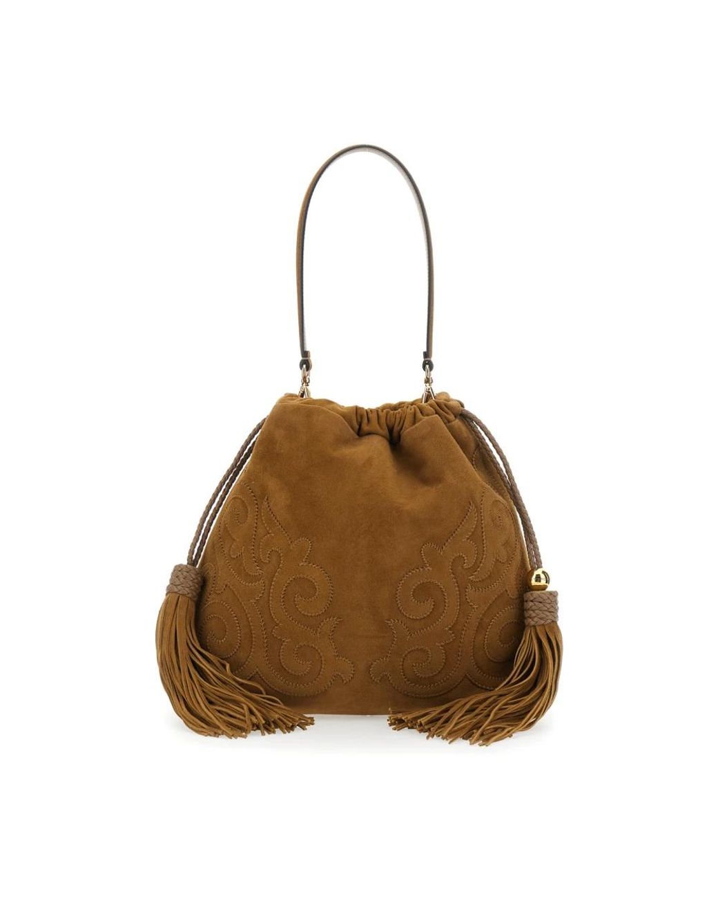 Etro Brown Bucket Bags