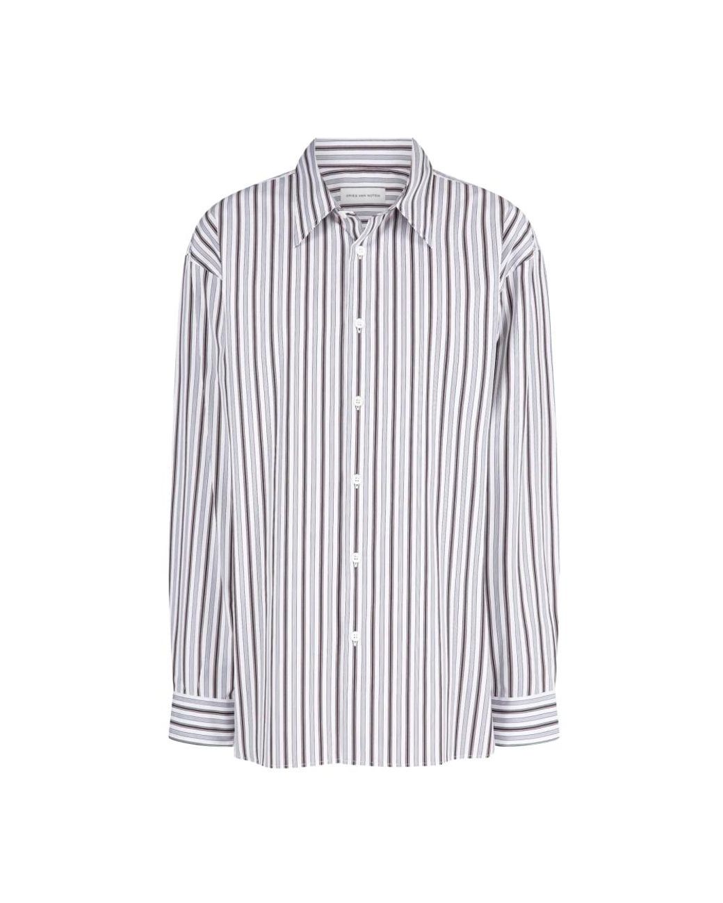 Dries Van Noten Blue Casual Shirts for men