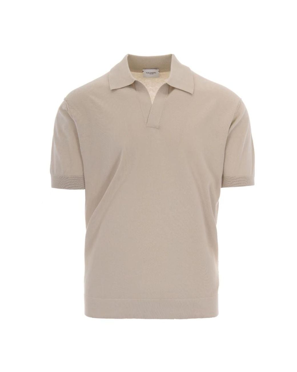 Paolo Pecora Natural Polo Shirts for men