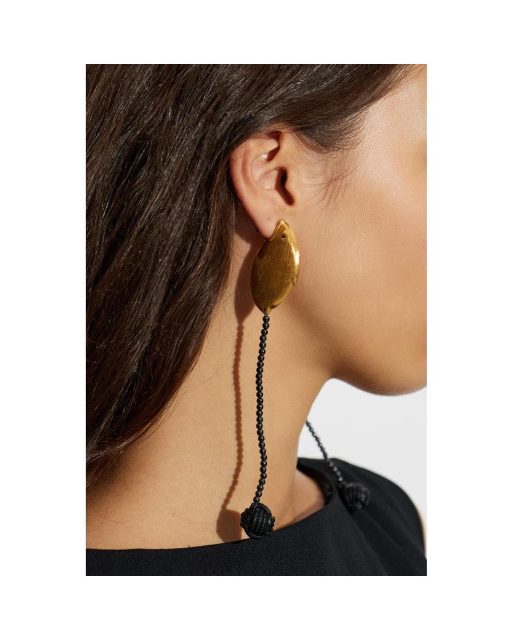 Jacquemus White Earrings