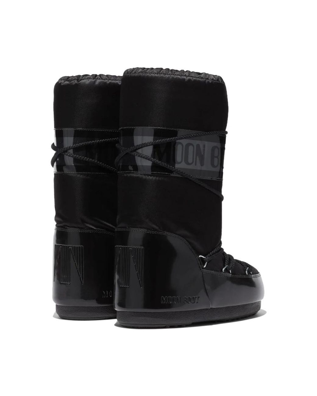 Moon Boot Black Winter Boots