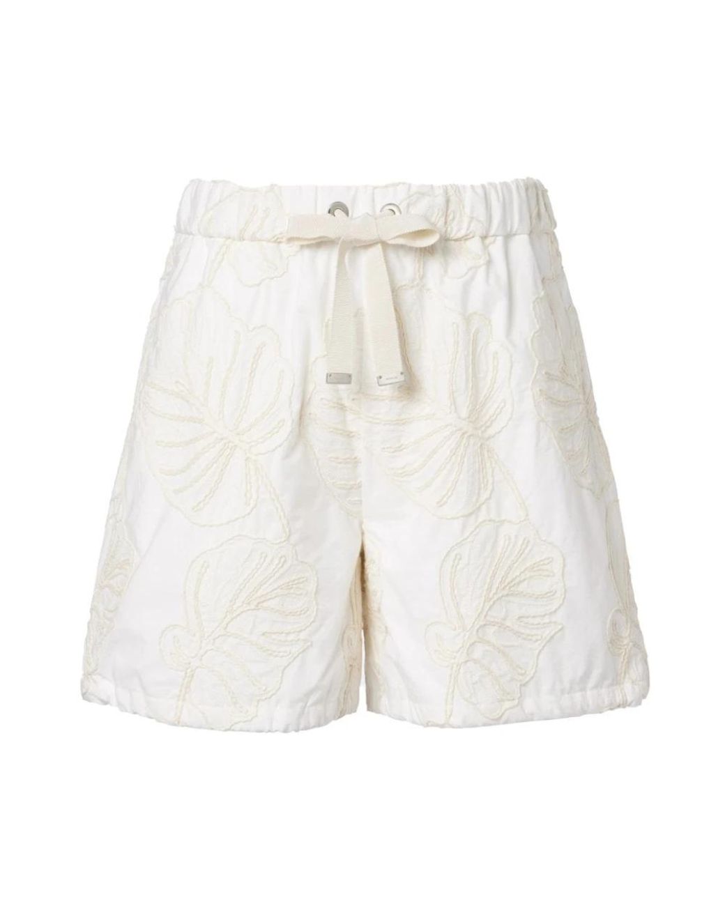 Moncler White Casual Shorts